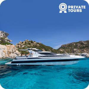 Santa Teresa Gallura: Escursione privata alle isole dell'Arcipelago di La Maddalena, con pranzo.