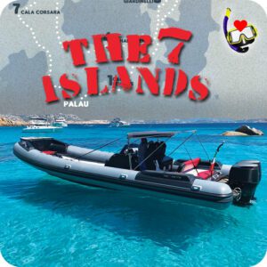 Da Palau: IL TOUR DELLE 7 ISOLE!! Avventura con tante soste tra le isole dell'Arcipelago di La Maddalena