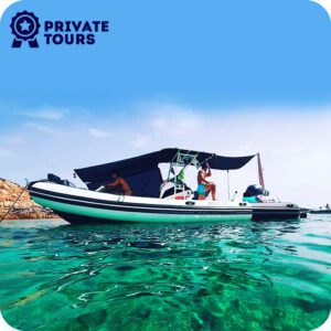 Da Porto Pollo: Escursione privata in Gommone nell'Arcipelago di La Maddalena