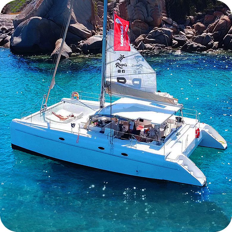 Da Palau: Escursione di una giornata in Catamarano nell’Arcipelago di La Maddalena, con pranzo - immagine 6