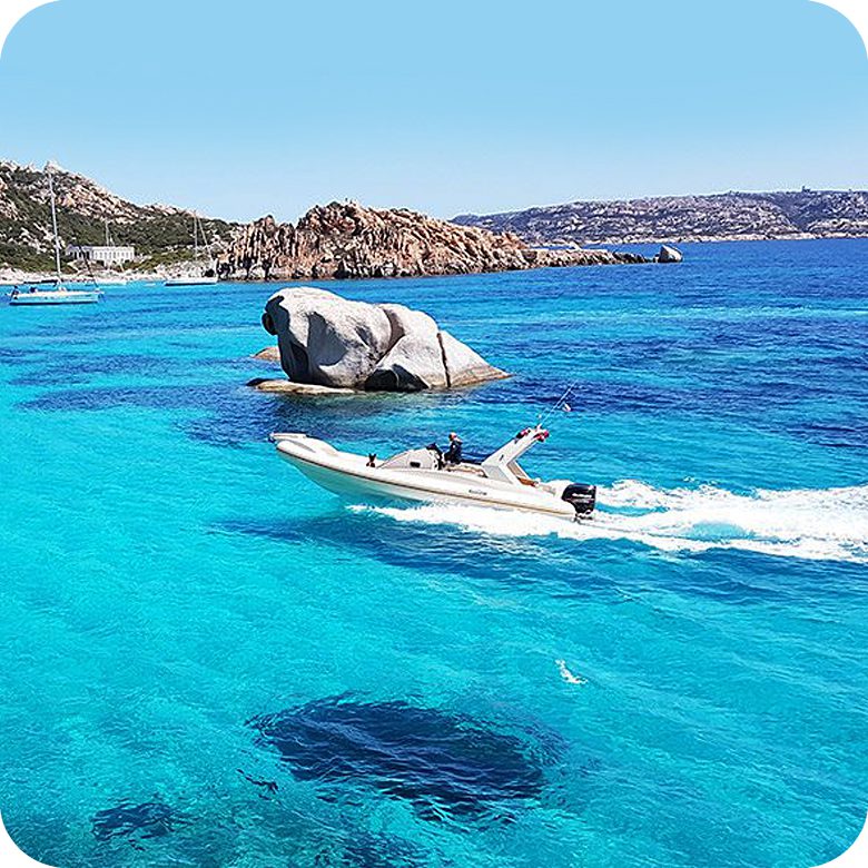 Da Palau: Escursione privata in Gommone nell'Arcipelago di La Maddalena - immagine 4
