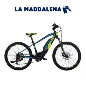 LA MADDALENA: E-BIKE A NOLEGGIO - MONTANA E-JET MTB "24/ o simile.