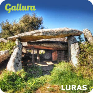 LA GALLURA: Luras, l'antico borgo gallurese famoso per ospitare la maggior concentrazione di Dolmen in Sardegna.
