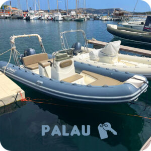 PALAU: GOMMONE LOMAC MILANO A NOLEGGIO - 6MT. - 40CV. - SENZA PATENTE NAUTICA