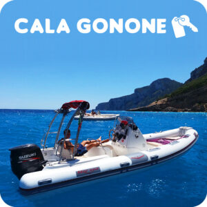 CALA GONONE: GOMMONE A NOLEGGIO - 6.70MT. - 150CV. - CON PATENTE NAUTICA
