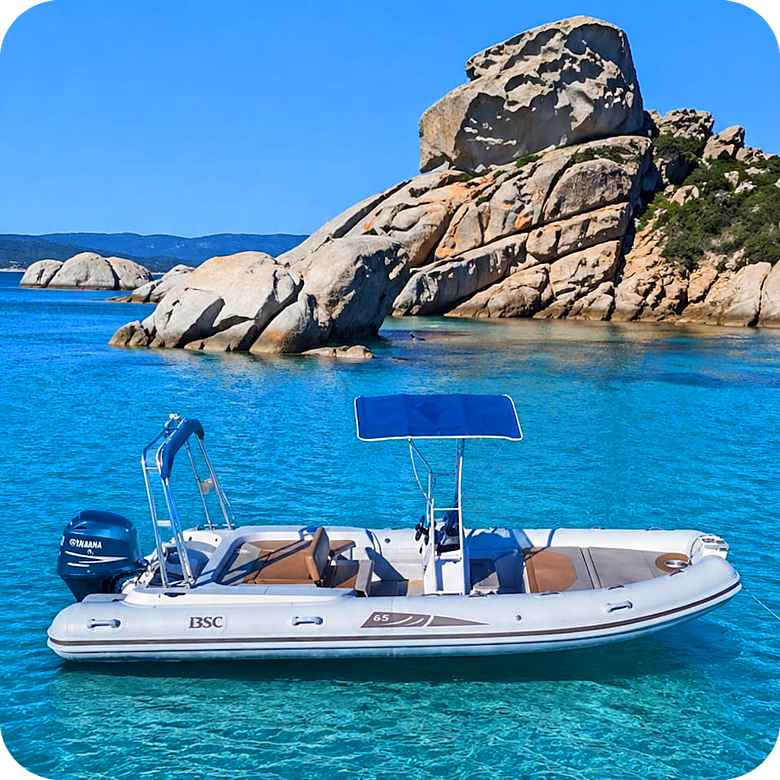 Da Palau: Tour privato di 4 ore in Gommone nell'Arcipelago di La Maddalena!! - immagine 4